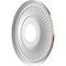 Ekena Millwork Berkshire PVC Medallion (Canopies up to 5 3/4"), 13"OD x 3 1/2"ID x 3/4"P, Bright Coat Copper CMP13BEBCO - alternate 2